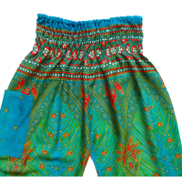 Kinderbroek XL kids Peacock turqupoise